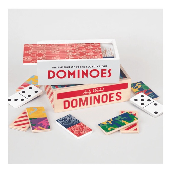 NWT Andy Warhol Wooden Dominoes -by mudpuppy - NEW - multiple sets avail… - Picture 7 of 9